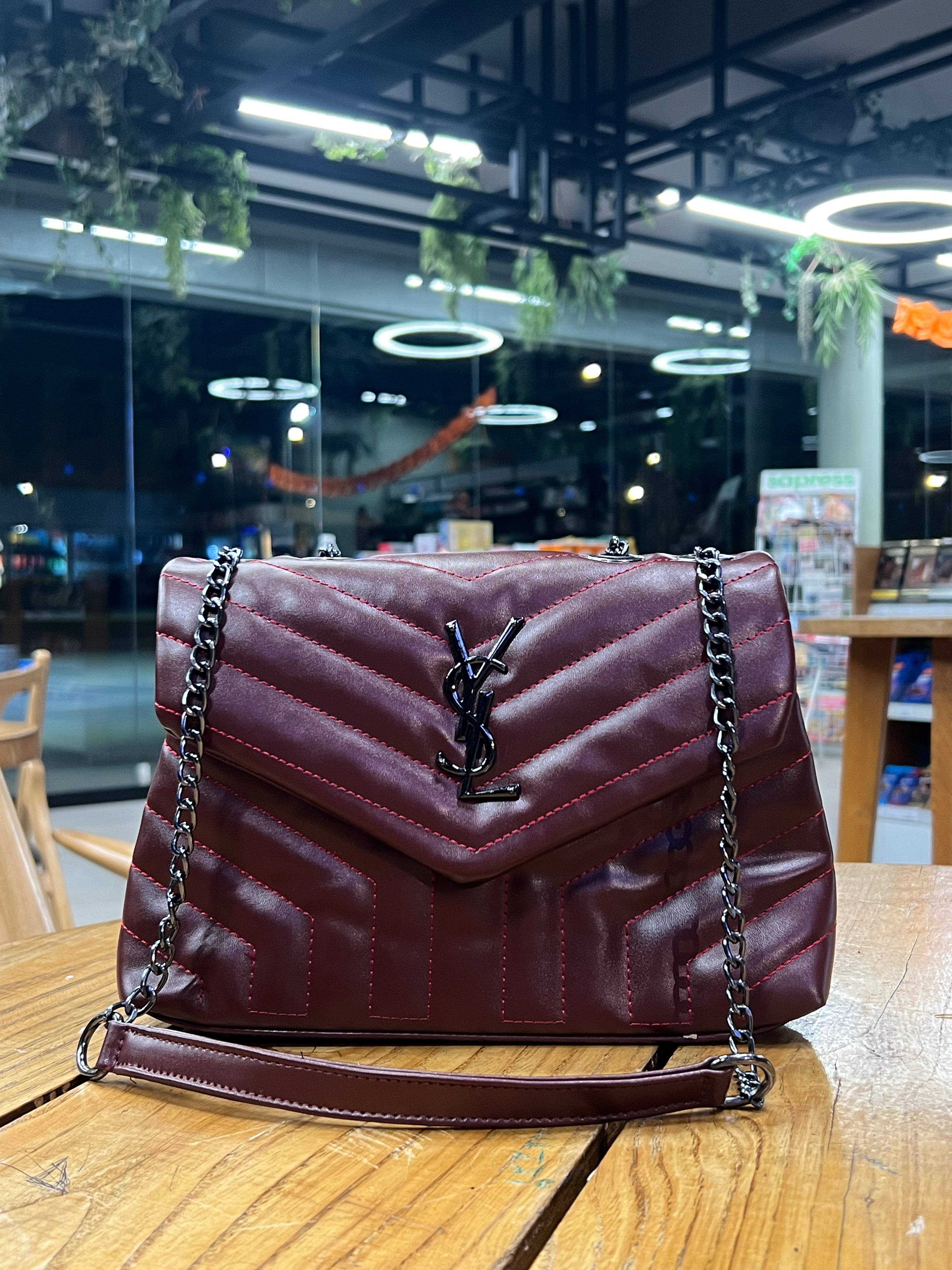 Sac Yves Saint Laurent Et Porte-monnaie Style Élégant (Sac + Porte-monnaie) YSL-1012