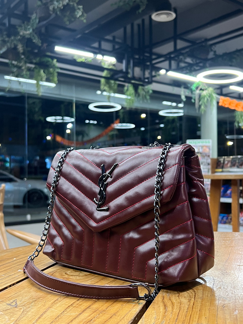 Sac Yves Saint Laurent Et Porte-monnaie Style Élégant (Sac + Porte-monnaie) YSL-1012